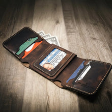 Load image into Gallery viewer, Badge Trifold Wallet