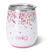 Load image into Gallery viewer, Swig -  Confetti Stemless Wine Cup 14oz