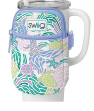 Load image into Gallery viewer, Swig - Sea Swirl Mega Mug Pouch
