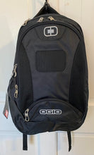 Load image into Gallery viewer, OGIO Bullion BackPack - Black/Silver w/ Velcro Patch