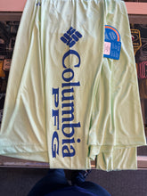 Load image into Gallery viewer, Columbia PFG PFG Terminal Tackle™ Long Sleeve Shirt (Key West, Vivid Blue Logo)