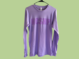 NCSHP L/S T-Shirt Heather Dark Lavender