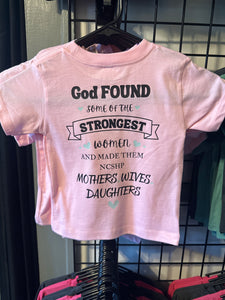 Toddler Strongest Daughters T-shirt