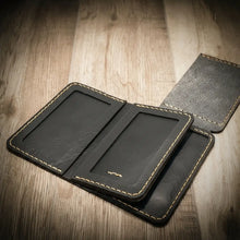 Load image into Gallery viewer, Federal Badge Wallet Small - Black
