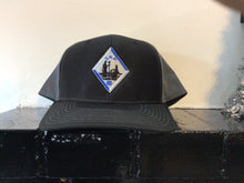 Load image into Gallery viewer, Richardson 312 Twill Hat Badge Hat (Black/Charcoal)
