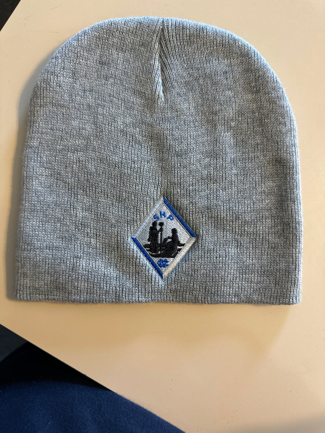 Hat Badge Beanie (SP08) Gray