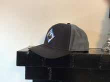 Load image into Gallery viewer, Richardson 312 Twill Hat Badge Hat (Black/Charcoal)
