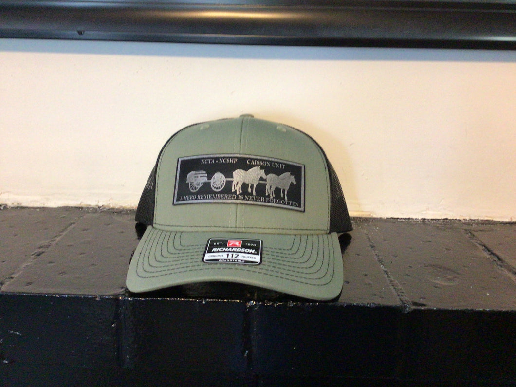 Caisson Richardson 112 Hat Leather Patch OD Green