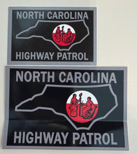 Load image into Gallery viewer, Decal - NCHP Shoulder Patch Black and Grey  Small
