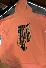 Load image into Gallery viewer, Caisson - TBL Horse Flag Hoodie
