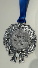 Load image into Gallery viewer, 2026 Pewter Christmas Ornament
