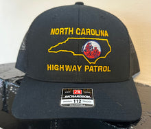 Load image into Gallery viewer, Richardson 112 Shoulder Patch Hat State Trooper Embroidered on the Back
