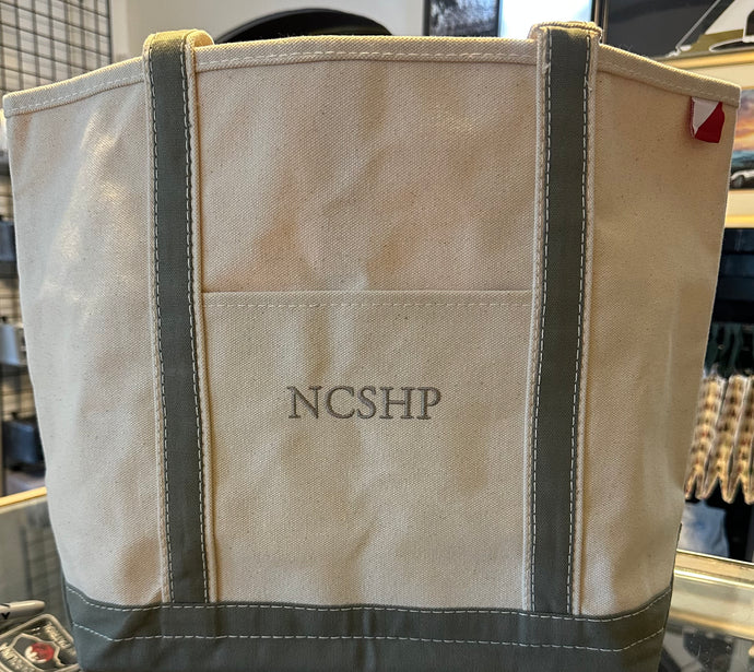 Classic Canvas Tote Bag Medium Private Label: Gray