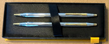 Load image into Gallery viewer, Cross Pen Set w/out Badge (Silver or Gold)
