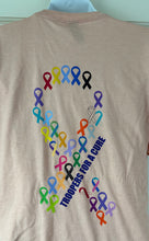 Load image into Gallery viewer, T4AC Cancer Ribbon T-Shirt
