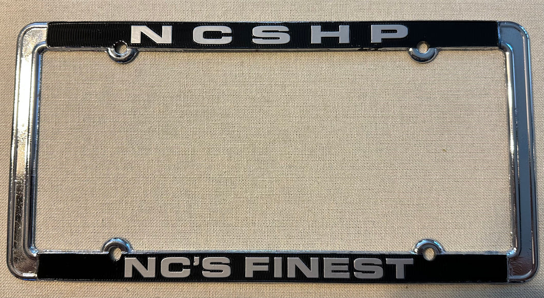 License Plate Frame - Black