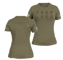 Load image into Gallery viewer, GRUNT STYLE - Women&#39;s Fear Less Tee
