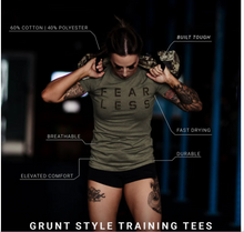 Load image into Gallery viewer, GRUNT STYLE - Women&#39;s Fear Less Tee
