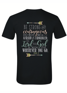 Women's  Strength T-shirt Joshua 1:9