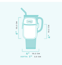 Load image into Gallery viewer, Swig - Sea Swirl Mega Mug Pouch
