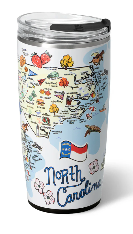 Swig -  North Carolina Tumbler 22oz