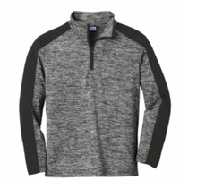 Load image into Gallery viewer, Youth Sport-Tek®️PosiCharge 1/4-Zip Pullover - Electric Black
