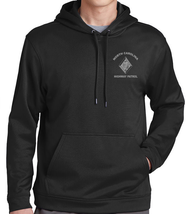 Sport-Tek® Youth Sport-Wick® Fleece Hooded Pullover w/ Hat Badge