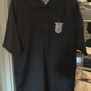 Tactical Polo w/ Badge - Graphite