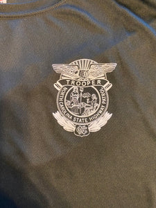 State Trooper Dry Fit w/ Badge - Black