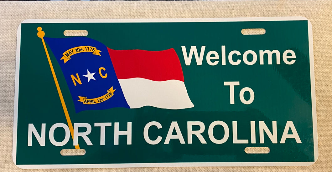 Welcome to North Carolina License Plate