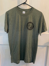 Load image into Gallery viewer, Seal T-Shirt Softstyle® - Military Heather Green
