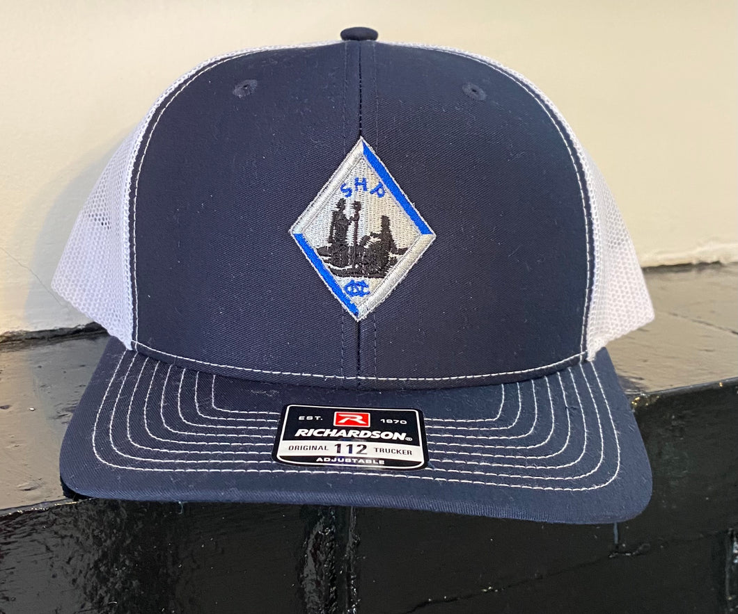 Richardson 112 Hat Badge Hat (Navy/White)