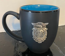 Load image into Gallery viewer, Pewter Badge Coffee Mug (Multi Color Options)
