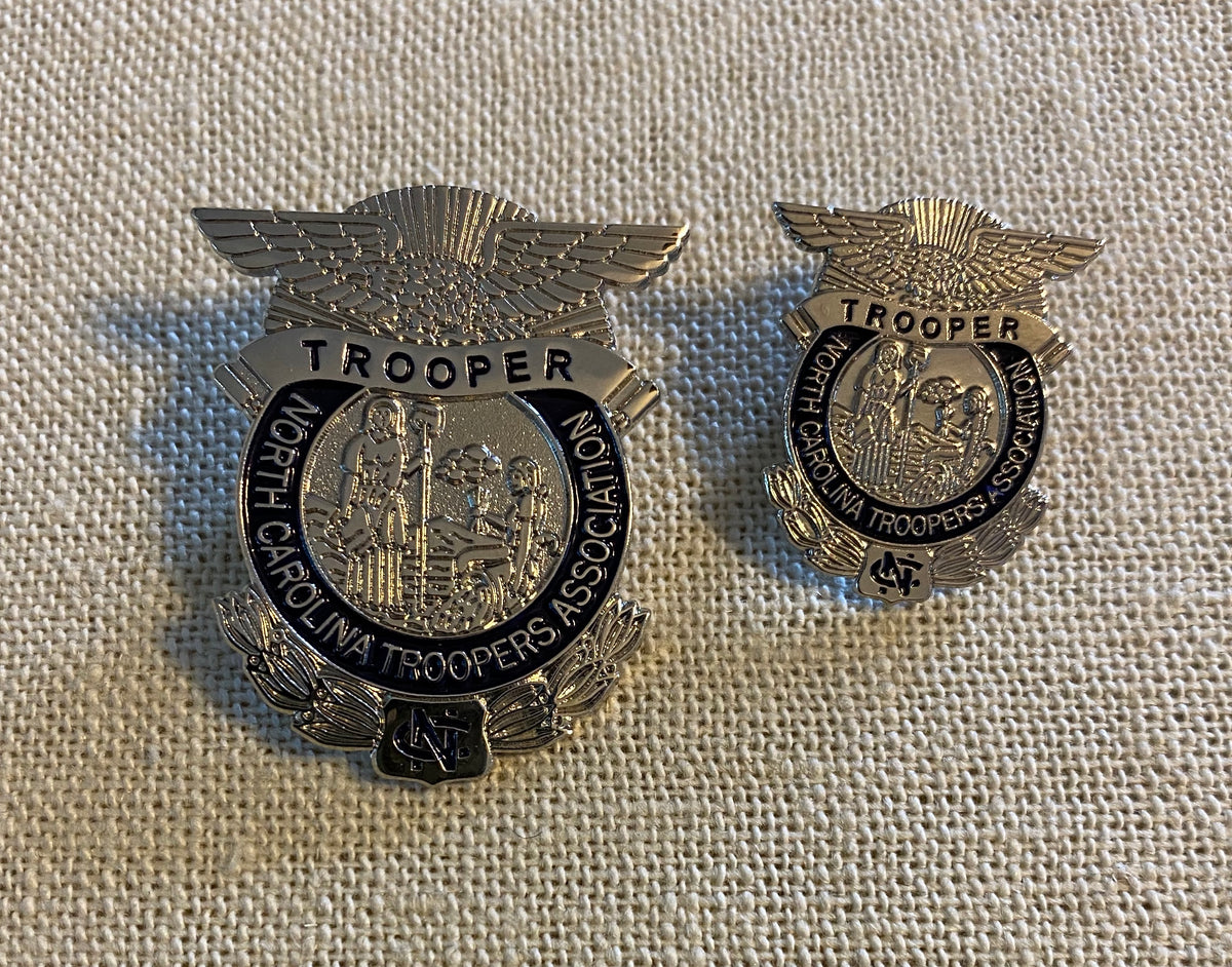 Badge Lapel Pin – NC Troopers Association