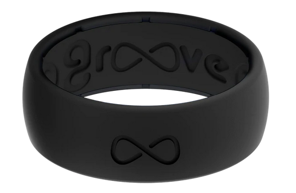 GROOVE RING® Solid Black Ring