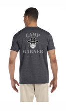 Load image into Gallery viewer, Camp Garner Skull &amp; Campaign T-shirt
