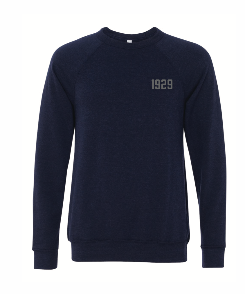 Unisex Sponge Fleece Raglan Sweatshirt w/1929