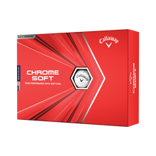 Load image into Gallery viewer, Chrome Soft Golf Balls w/ Badge (12-pack)
