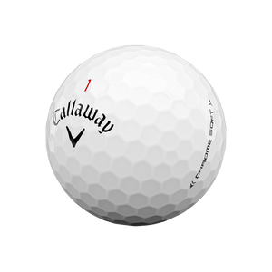 Chrome Soft Golf Balls w/ Badge (3-pack)
