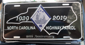 90th Anniversary License Plate