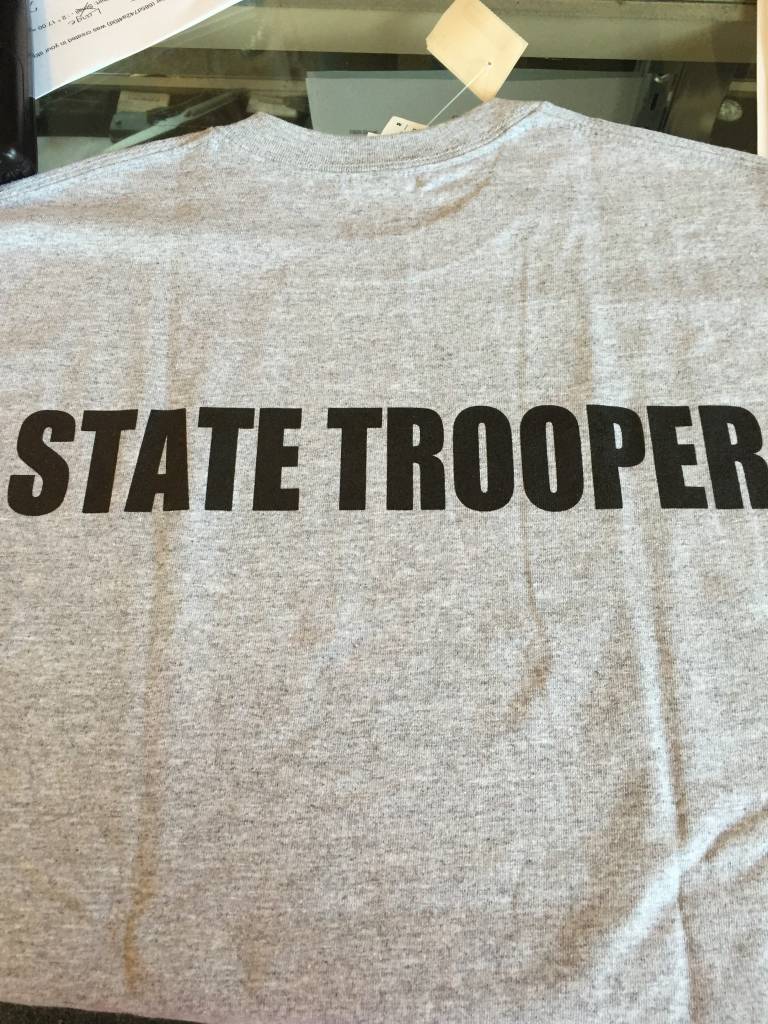 State Trooper T-Shirt - Grey
