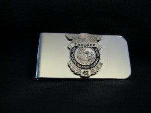 Badge Money Clip